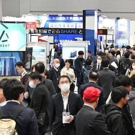 日本东京建材卫浴地板展览会现场